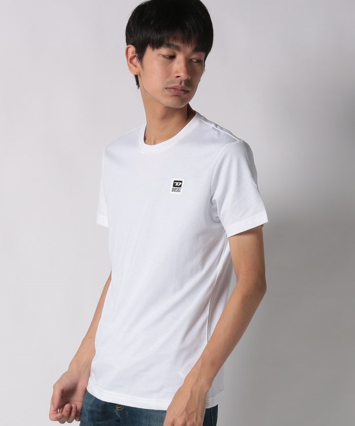 DIESEL Tシャツ　A00359-0CATM T-DIEGOS ホワイト S