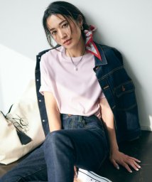 NIJYUSANKU（LARGE SIZE）(２３区（大きいサイズ）)/【一部店舗限定】半袖 IT TEE/ピンク系