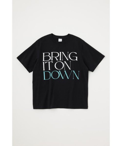 moussy(マウジー)/BRING IT ON DOWN Tシャツ/L/BLK1