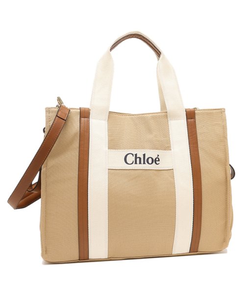 Chloe(クロエ)/クロエ マザーズバッグ トートバッグ ショルダーバッグ キッズ チェンジングバッグ マザーバッグ 2WAY ベージュ レディース CHLOE C90400 23/その他