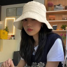 miniministore(ミニミニストア)/バケットハット 小顔 UV対策帽子 韓国/アイボリー