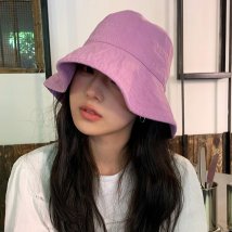miniministore(ミニミニストア)/バケットハット 小顔 UV対策帽子 韓国/パープル