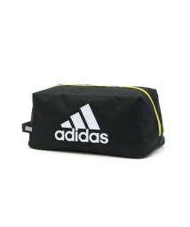 Adidas(アディダス)/アディダス シューズケース キッズ adidas シューズバッグ バッグ ケース 小学校 男の子 小学生 シューズ入れ スポーツ リフレクター 63544/ブラック