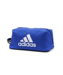 Adidas(アディダス)/アディダス シューズケース キッズ adidas シューズバッグ バッグ ケース 小学校 男の子 小学生 シューズ入れ スポーツ リフレクター 63544/ブルー