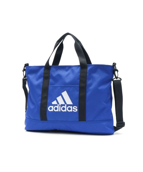 Adidas(アディダス)/アディダス トートバッグ キッズ adidas 2WAYトート レッスンバッグ A4 2WAY トート バッグ ショルダー 男の子 小学生 63545/ブルー