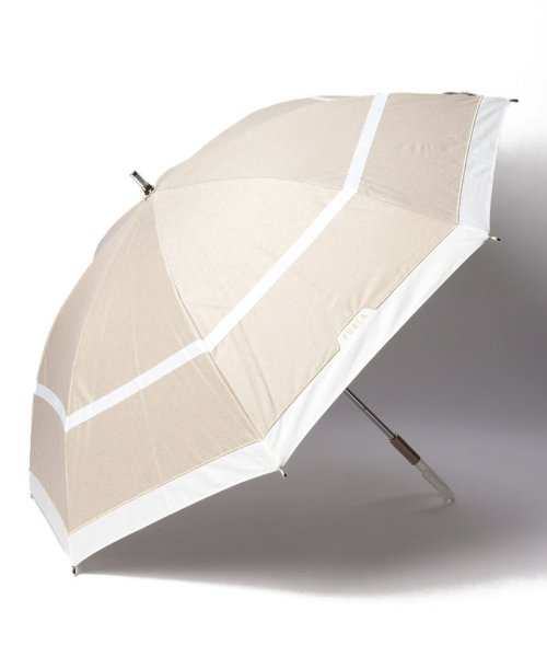 FURLA(フルラ)/晴雨兼用日傘　切り継ぎグログラン/ホワイト