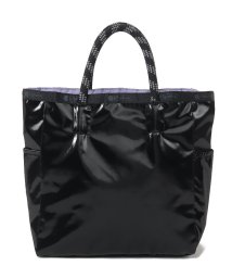 LeSportsac/SHINE MED 2WAY TOTEブラックシャイン／ラベンダー/505376297