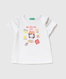 BENETTON (UNITED COLORS OF BENETTON GIRLS)/キッズオープンショルダー半袖Tシャツ・カットソーG/505377640