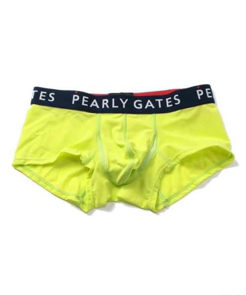 PEARLY GATES(パーリーゲイツ)/パーリーゲイツ　ボクサーパンツ/ライムイエロー