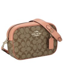 COACH(コーチ)/コーチ CA547 ショルダーバッグ/カーキ/ライトコーラル