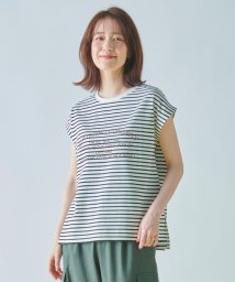 anyFAM/フロッキーロゴフレンチスリーブTシャツ/505385688