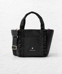 TOCCA(TOCCA)/FRILL NYLONTOTE トートバッグ/ブラック系