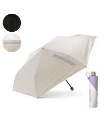 innovator(イノベーター)/【日本正規品】 イノベーター 折りたたみ傘 innovator 60cm 晴雨兼用ワイド折りたたみ傘 UVカット 遮光 遮熱 カサ かさ  IN－60M/ホワイト系2