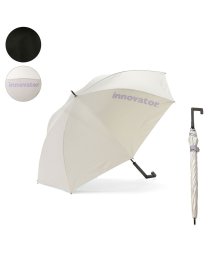 innovator/【日本正規品】イノベーター 傘 innovator 晴雨兼用長傘 雨傘 日傘 65cm 8本骨 UVカット ワンタッチ ジャンプ式 遮熱 遮光 IN－65AJP/504845732