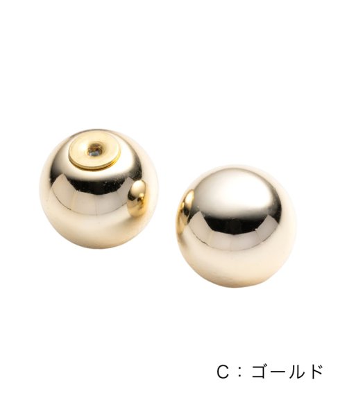 cream dot(クリームドット)/両耳set♪印象的な耳元に仕上がるピアスキャッチ/ゴールド系1
