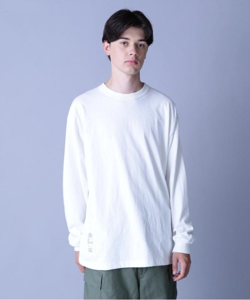 AVIREX(AVIREX)/BASIC HEAVY WEIGHT L/S T－SHIRT / ベーシック ヘビーウェイト 長袖 Tシャツ / AVIREX /ホワイト