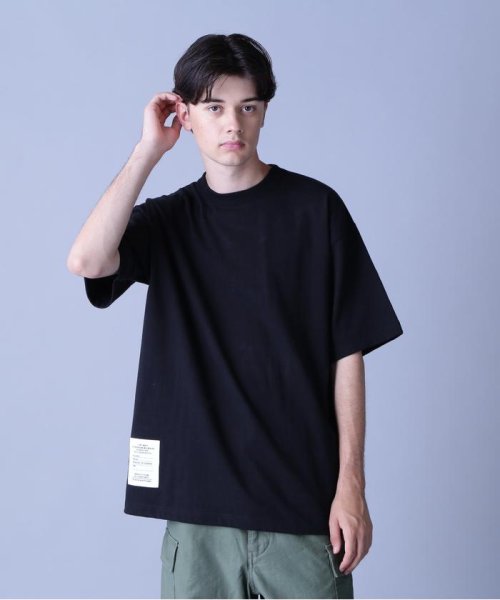 AVIREX(AVIREX)/BASIC HEAVYWEIGHT S/S T－SHIRT / ベーシック ヘビーウェイト 半袖 Tシャツ/ AVIREX / アヴィレッ/ブラック