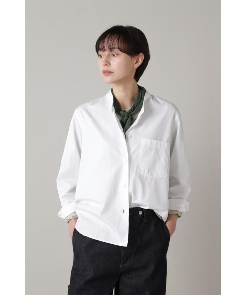 MARGARET HOWELL(マーガレット・ハウエル)/PLAIN POPLIN/WHITE