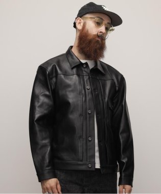 Schott/SHEEP LEATHER 1st TRACKER JACKET/シープレザー トラッカージャケット/505386172