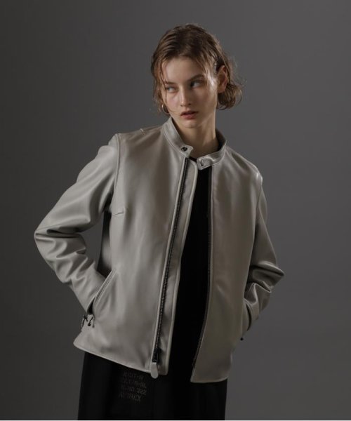 COMFORTABLE SINGLE RIDERS JACKET/コンフォータブル シングルライダースジャケット 