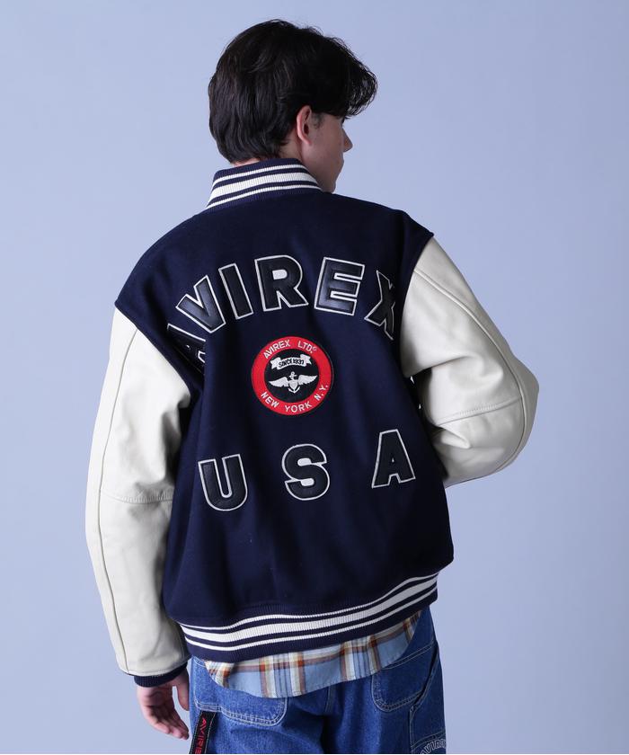 SUGNATUR VARSITY JACKET / シグネチャー バーシティ ジャケット / AVIREX / アヴィレックス