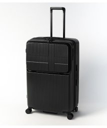 innovator(イノベーター)/【2年保証】イノベーター スーツケース Lサイズ 92L フロントオープン トップオープン 軽量 大型 大容量 innovator INV90/ブラック