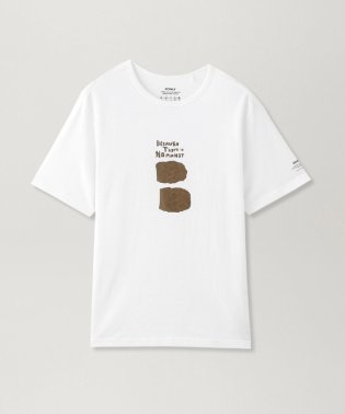 ECOALF UNISEX/ACT コーヒー MOCHAプリント T UNISEX 【日本限定】/505388149