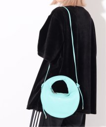 ENSEMBLE(アンサンブル)/【blancle/ ブランクレ】S.LEATHER ROUND MINI 2WAY BAG/ブルーA