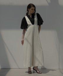 MIELI INVARIANT(ミエリ インヴァリアント)/Wide Strap Salopette Pants/その他