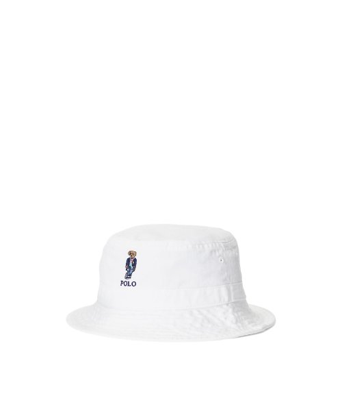 POLO RALPH LAUREN(POLO RALPH LAUREN)/(ボーイズ 2才～7才)Polo ベア コットン ツイル バケット ハット/100ホワイト