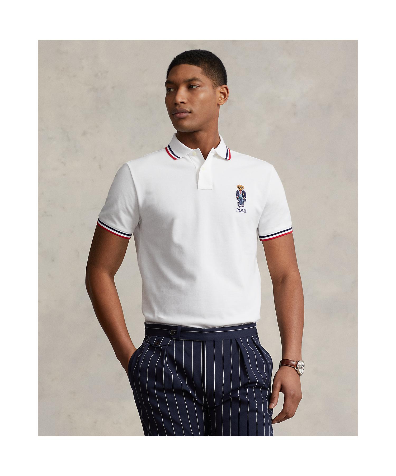 カスタム スリム フィット Polo ベア ポロシャツ(505388520)|HANKYU