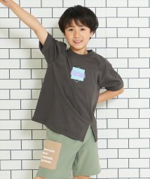 ANAP KIDS/フロントスリットビッグTシャツ/505388660