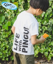 ROPE' PICNIC　KIDS(ロぺピクニックキッズ)/【KIDS】【Pingu × ROPE' PICNIC】バックプリントTシャツ/ホワイト（10）