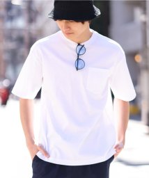 a.v.v (MEN)/【接触冷感/S－XXL】シルケットスムースワイドシルエットTシャツ/505255320