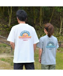 GEWALK(ジウオーク)/【GEWALK HUMAN WEAR ジウォーク ヒューマン ウエア】グラフィックＴシャツロゴ 【S】【M】【L】【LL】犬 いぬ イヌ DOG 服 アウトドア/ホワイト