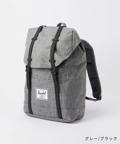 Herschel Supply(ハーシェルサプライ)/ハーシェル サプライ Herschel Supply 10066 リュック RETREAT メンズ レディース バック リトリート 19.5L デイパック リュ/グレー系2