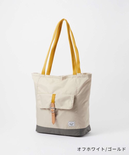 Herschel Supply(ハーシェルサプライ)/ハーシェル サプライ Herschel Supply 11248 トートバッグ RETREAT TOTE メンズ レディース バック シグネチャー 20L リサ/オフホワイト