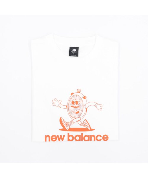new balance(ニューバランス)/ニューバランス new balance メンズ レディース Tシャツ NB Essentials Always ショートスリーブTシャツ MT31563 WM /ホワイト