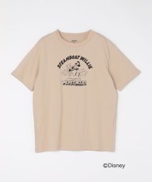SHIPS Colors  MEN(シップスカラーズ　メン)/Disney100/PRINT T－shirt/ベージュ