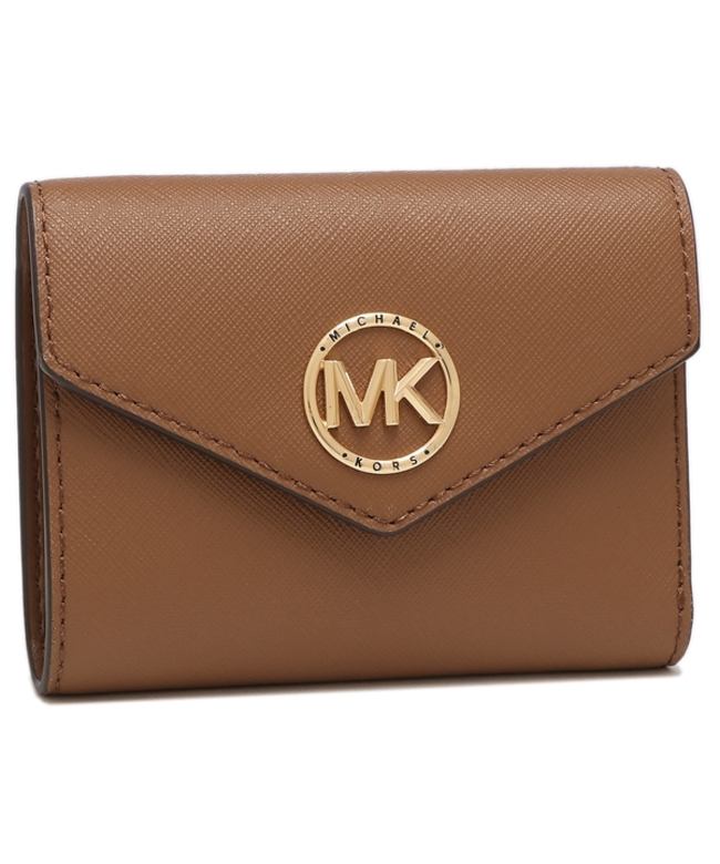 【鑑定済み】MICHAEL KORS 3つ折り財布 34S1GNME6L