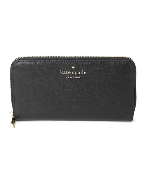 kate spade new york(ケイトスペードニューヨーク)/kate spade ケイトスペード 長財布 WLR00130 001 BLK/ブラック