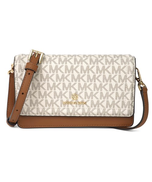 MICHAEL KORS マイケルコース ショルダーバッグ 32S1GT9C2B 149 MICHAEL KORS ショルダーバッグ 32S1GT9C2B JET SET CHARM チェーン バニラ/エイコーン VANILLA/ACORN