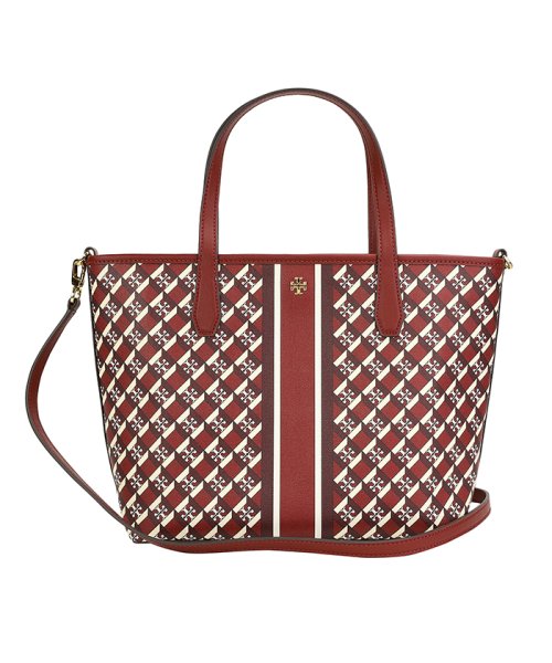 TORY BURCH トリーバーチ ハンドバッグ 89763 616 TORY BURCH ハンドバッグ ロゴ クリムゾンレッド CRIMSON RED