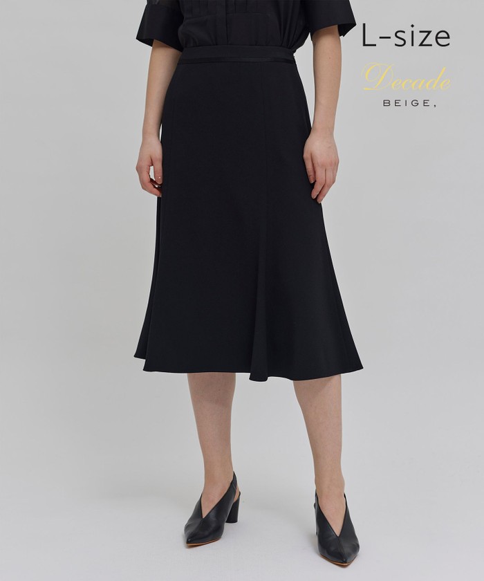 BEIGE 【L−size】CINDY / フレアスカート BLACK×BLACK 10 BEIGE 【L−size】CINDY / フレアスカート BLACK×BLACK 10