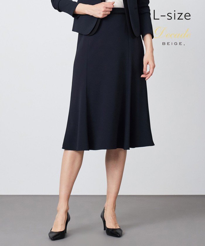 BEIGE 【L−size】CINDY / フレアスカート NAVY×BLACK 8 BEIGE 【L−size】CINDY / フレアスカート NAVY×BLACK 8