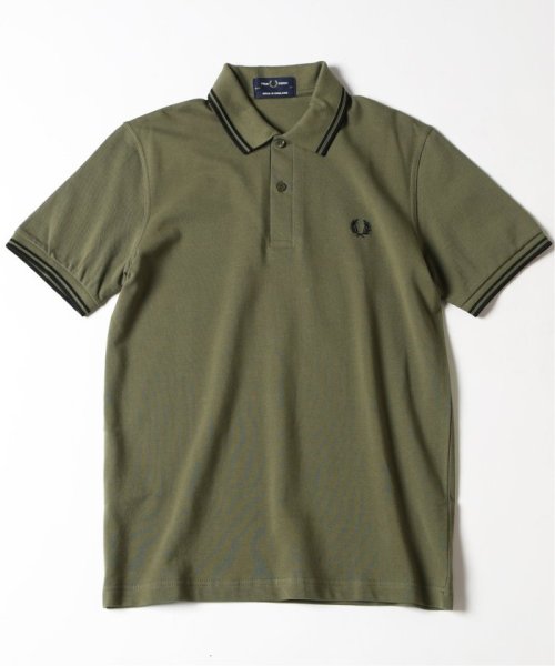 JOURNAL STANDARD(ジャーナルスタンダード)/【FRED PERRY / フレッドペリー】M12_TWIN TIPPED/グリーンE