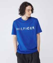 TOMMY HILFIGER(トミーヒルフィガー)/【オンライン限定】フェードロゴTシャツ/ブルー