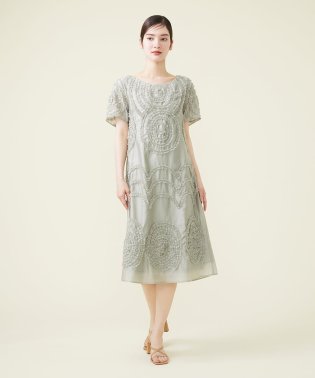 Sybilla/サークル刺繍ドレス/505391889