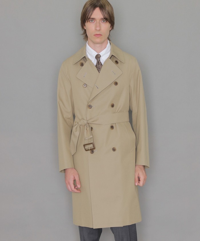 【LEON掲載】【DUNFORD TRENCH】ギャバジントレンチコート