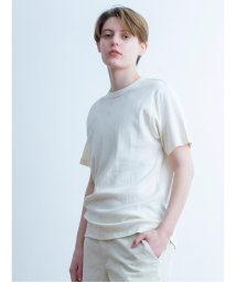 semanticdesign(セマンティックデザイン)/ユニバーサルスタイルウェア/UNIVERSAL STYLE WEAR Tight Tee 半袖 メンズ Tシャツ カットソー カジュアル インナー ビジネス ギ/ホワイト